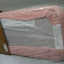 Baby Bassinet, Bedside Bassinet for Baby, Bassinet Bedside Sleeper with Mattress, Storage Basket and 4 Auto-Lock Wheels, Full-Mesh Sides, Bedside Mini Crib for Newborn (Pink)