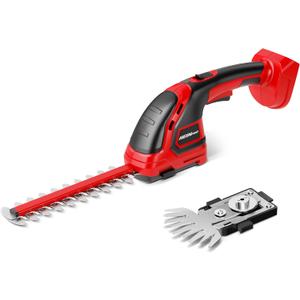 Cordless Hedge Trimmer Compatible with Milwaukee M18 Battery (Battery not Included), Electric Hedge Trimmer Cordless Grass Trimmers, Bush Trimmers Grass Shears Handheld for Yard,Garden
