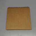 10 x 10 Inch Hardcover Kraft Blank Page DIY Scrapbook Photo Album, 100 Pages (50 Sheets) - for Wedding Anniversaries, Family Memories, and Small Scrapbooking Projects (Yellow)