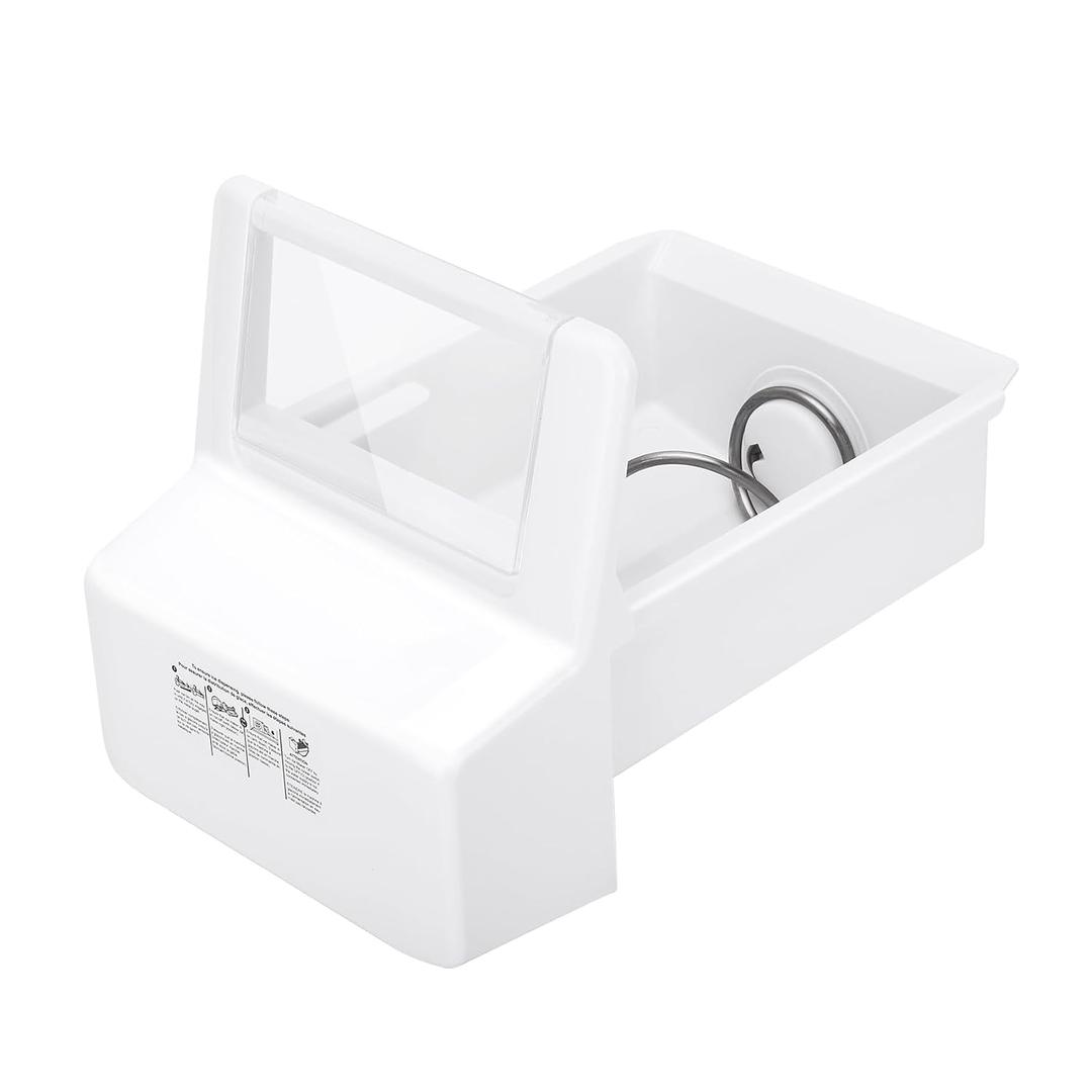 Upgraded WPW10558423 Ice Container (Ice Bin) Compatible with Whirlpool, Kenmore, Maytag, Amana, and IKEA refrigerators
