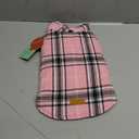 Kuoser Waterproof Dog Coat, Reversible Dog Jacket for Small Dogs, Adjustable Durable Doggie Winter Coat Warm Cozy Puppy Cold Weather Apparel from Small to Large Breed, Pink S (Small (Pack of 1))