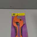 Bates- PVC Pipe Cutter, Cuts up to 1-1/4", Ratcheting PVC Pipe Cutter Tool, Pipe Cutters PVC, PVC Pipe Shears, PVC Cutter, Plastic Pipe Cutter, PEX Pipe Cutter, PVC Cutter Tool, PVC Ratchet Cutter (Orange)