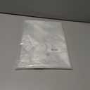 YellyHommy Clear Waterproof Plastic Snap in Shower Curtain Liner Replacement with 2 Magnets 71" W x 66" L for 72" W x 87" L Transparent