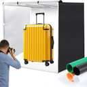 PULUZ Studio Light Box Photography, 31x31 inch Large Photo Light Box with 234 LED Beads, CRI >95, Professional Portable Photo Booth Shooting Tent Kit with 4 Color PVC Backdrops for Product Photography