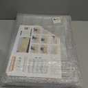 Attelite XXX-Large Clear Display Case Stackable Plastic Storage Bins with Lid, 2 Tiers Boot Shoe Box Organizers with an Adjustable Divider, Big Acrylic Display Storage Box with Magnetic Door (XXL-1-pcs-Magnetic door)