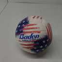 Baden Match Point Cushioned Synthetic LeatherOutdoor Recreation Backyard Volleyball + College Camp Ball All Ages Official Size 5