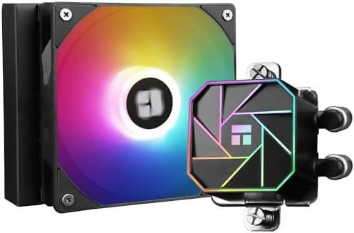 Thermalright Aqua Elite 120 V3 Liquid CPU Cooler,PWM ARGB Fan with S-FDB Bearings,Efficient PWM Controlled Pump,for AMD/AM4/AM5, Intel LGA1150/1151/1200/2011/1700, (AE120 V3)