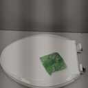 KOHLER 4636-RL-0 Cachet ReadyLatch Elongated Toilet Seat Slow Close, Soft Close Toilet Seat Quiet Lid, Contoured Grip-Tight Bumpers Installation Hardware, Apartment Essentials, White