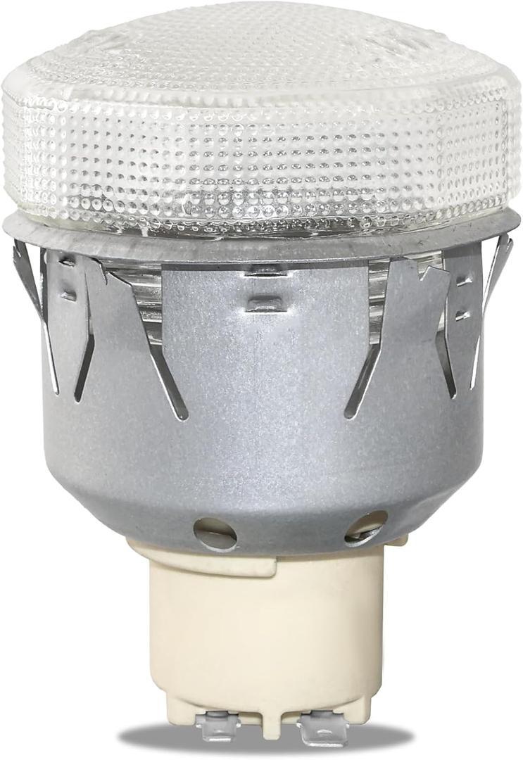 DG97-00083A Range Oven Light Bulb with Cover Assembly Compatible with Samsung Gas/Electric Range, Replaces AP4337073 2088062 PS4241698 EAP4241698 Range Oven Lamp