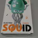 Electric Dancing Octopus Baby Toy, Dancing Squid Crawling Toys,Automatic Evasion Octopus Toy with Led Light and Music, Interactive Entertainment for Baby Sensory Development Birthday Gifts (Pink)