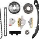 Timing Chain Kit For Nissan Altima 2007 2008 2009 For Nissan Frontier 2.5L 2005-2014, for Nissan Sentra 2.5L 2488CC 152Cu. In. l4 GAS DOHC Naturally Aspirated 2007-2012 TKNS251A 13024-EA000