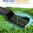 Aeagle 30 Inch Mower Blade for Troy Bilt TB30 TR30 TB30R for Cub Cadet CC30 CC30H Craftsman R1000 RER1000 R1500 30'' Deck Mower Replace 942-04385 742-04385, 2 Pack Black