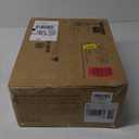 LEDIARY Caged Flush Mount Ceiling Fans with Lights and Remote, Black Square Rustic Low Profile Ceiling Fan, 6 Speed and Reversible, Small Farmhouse Bladeless Ceiling Fan for Bedroom, Kitchen, Indoor