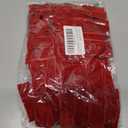 20 Pcs Velvet Bows for Christmas Tree - 5.9" x 11.81" Vintage Rustic Ribbon Bow Ornaments for Xmas Gift Wrapping Garland Wreath Window Fireplace Staircase Holiday Wedding Home Decor (20, Red)