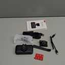 Miofive Car Camera 4K Resolution, WiFi, Bluetooth, GPS Dash Cam, 3-Inch IPS Screen, Night Vision, Loop Recording, HDR, App Control, and Supports up to 512GB with a Free 32GB Card Included