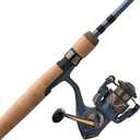 Pflueger President Spinning Reel and Fishing Rod Combo (25 Size Reel - 6'6" - Light - 2pc)