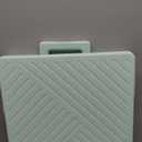 Folding Utility Cart Portable Rolling Crate Handcart Shopping Trolley Collapsible Tool Box, with Lid, Basket on 4 Rotate Wheels, for Grocery, Office, Teacher, Travel Shop Move Luggage (Green)