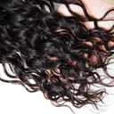 Water Wave Bundles Human Hair 1B Water Wave Bundles 20 22 24 Inch Unprocessed Virgin Mixed Length Natural Black Bundle Hair Extensions 50 Gram Per Bundle