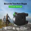 Bicycle Tow Rope,Retractable Bike Tow Strap with Hooks,Bicycle Traction Rope for Kids,Mountain Bike & Cycling Parent-Child Pull Strap,Outdoor Bike Trailer Cord Pull Behind Attachment