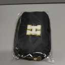 Father's Day Gift: Personalized Crossbody Bag - Initial White H, Black