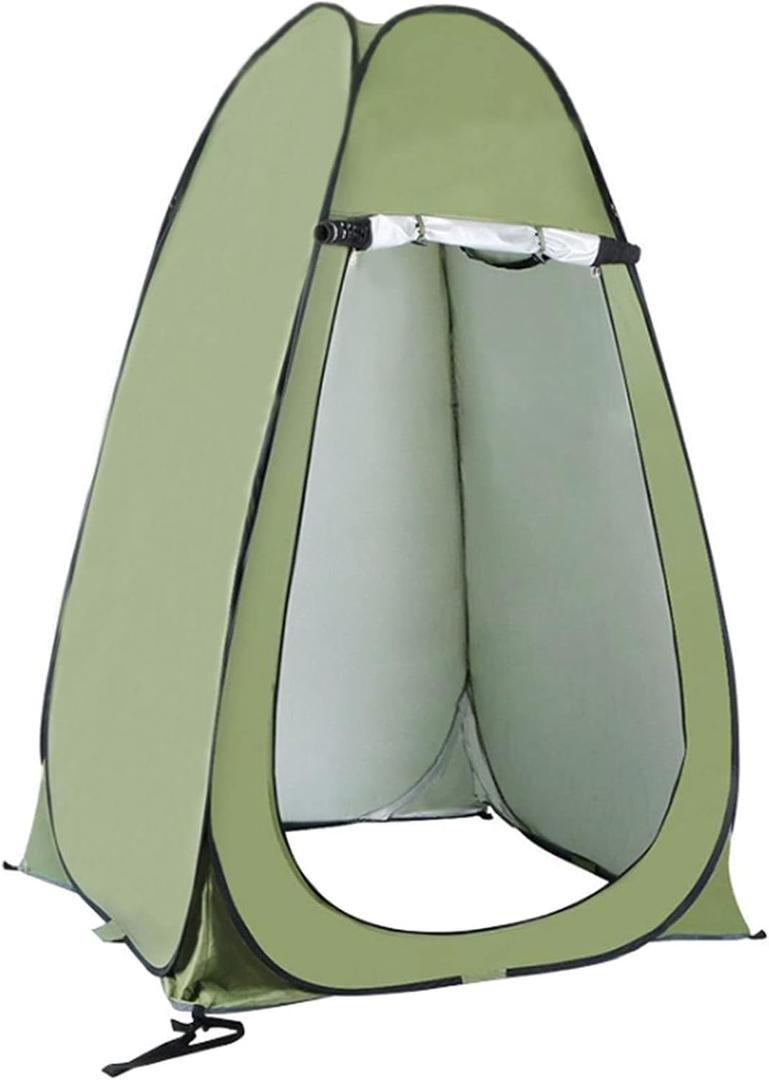 Portable pop-up Privacy Tent is Suitable for Outdoor Shower, Dressing Room, Sunshade and Camping Toilet (Green)