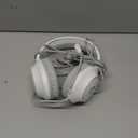 CM7002 Gaming Headset for PS5, PS4, PC, Mac, Switch, Xbox Series, Surround Sound RGB Gaming Headphones with Noise Canceling Microphone, 50MM Dynamic Drivers, 3.5MM Audio Jack, Light White