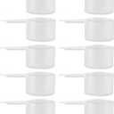 Cornucopia Brands 43cc / 3-Tablespoon Scoops (10-Pack); Bulk Measures for Protein Powder, Coffee, Spices and Dry Goods