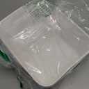 Set Of 2 Plastic Storage Bins,10.585.5" Versatile Kitchen Pantry Organization and Storage, for Plastic Storage Container Under Bed, Under Sink Bathroom Organizer (2 Pack Medium, White)