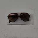 livho Trendy Polarized Aviator Sunglasses Women Men, Retro Sun Glasses for Women Men 2025, Oversized UV Protection Shades (Brown Tortoise/Brown)