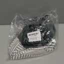 Blooming Jelly Womens High Waisted Bikini Sets Drawstring Tummy Control Swimsuits Crisscross Tie Back Bathing Suit (Small, Striped Green)