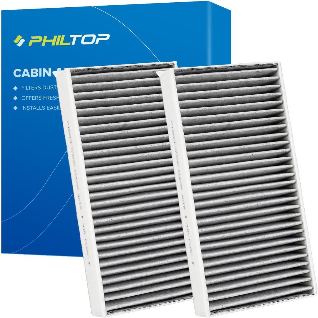 PHILTOP Cabin Air Filter, CF12772 Replacement for Ford Bronco, Bronco Sport, Escape, Explorer, Maverick, Mustang, Police Suv, Ranger, Lincoln Aviator, Corsair, Nautilus