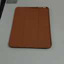 Akkerds Compatible with iPad (A16) 11th Generation Case 11 Inch 2025, for iPad 10th Generation Case 10.9 Inch 2022 with Pencil Holder, Slim Trifold Stand Protective Cover with Soft TPU Back, Brown