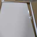 Lightomorrow Bulletin Board 30 x 20 inches, Oatmeal White Pin Board Vision Board, Golden Aluminum Framed Fabric Cork Board with 10 Push Pins