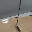 MAZEL Golf Individual Iron 4 Golf Iron with Steel Shafts for Right Handed Golfers (Stainless Steel, Black Silver, 4 Iron, Stiff, Right)