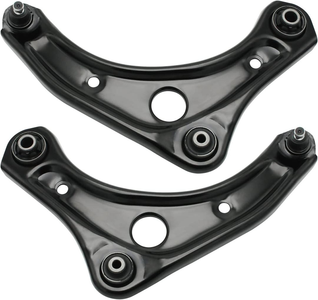 2pcs Front Control Arms w/Ball Joints Sway Bars for 2012-2019 Nissan Versa