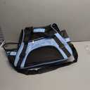 Cat Carrier,Soft-Sided Pet Travel Carrier for Cats,Dogs Puppy Comfort Portable Foldable Pet Bag Airline Approved (Small Blue)