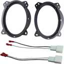 6" x 9" Front Door Speaker Mount Adapter for Subaru Forester Impreza Toyota 4Runner Avalon Highlander Tacoma Prius Sequoia Tundra with Wiring Harness