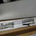 LazBlinds No Drill Cordless Cellular Shades, 34" W x 64" H, White