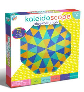 Anker Play Jumbo Kaleidoscope Chalk Set72 pc