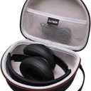Headphone Case Compatible with Beats Studio Pro/Beats Solo 4 / Beats Studio 3 / Beats Solo 3 / Beats Solo 2 and for TOZO HT2 On-Ear Bluetooth Headphones - Black+Grey