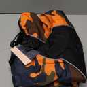 IECOii Warm Reflective Dog Jacket - Adjustable Fleece Turtleneck Dog Coat for Cold Weather - Sizes XS-XL (Large(Chest:20.9-24.4 in), Orange Camo)