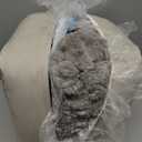 Sofa Sack Bean Bag Chair - Plush, Ultra Soft - Memory Foam Bean Bag Chair with Faux Rabbit Fur Cover - Stuffed Foam Filled Furniture and Accessories for Dorm Room 3 Feet - Gray