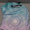 Luggage Covers for Suitcase Elastic Suitcase Covers Luggage Protector Anti-scratch Fits 28-30 Inch Pink Blue Mandala