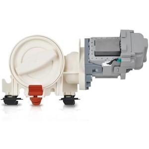 Upgraded 280187 8181684 Front Load Clothes Washer Drain Pump Filter Assembly, 120V 60Hz 0.70W 0.95A, 1200164 Drain Pump Compatible with Whirlpool Duet Maytag Epic Kenmore HE Front Load Washers