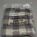 Tatuo Buffalo Plaid Curtains Buffalo Window Valances Farmhouse Design Window Decor Rod Pocket Valances for Kitchen, Bathroom, Living Room, 16 x 56 Inch (Grey-White, 2 Pieces)