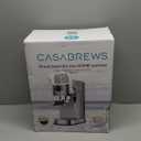 CASABREWS 5418 PRO Espresso Machine 20 Bar, Upgraded Espresso Maker with Powerful Steam Milk Frother, Stainless Steel Coffee Machine with Fast Heating System for Cappuccino, Latte, Silver