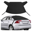 EcoNour Rear Windshield Cover for Ice and Snow | Car Back Window Snow & Frost Cover | Complete Protection from Snow and Other Winter Debris | Winter Car Accessories for Sedan, SUV & Van | Medium