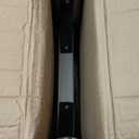 BOCOM 14.5 FT Aluminum Telescoping Ladder, Lightweight Multi-Purpose Collapsible Extension with 2 Triangle Stabilizers, Heavy Duty 330 lbs Max Capacity, Ideal for Home, RV, and Outdoor Work Silver