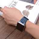 DEALELE Bands Compatible with Apple Watch 49mm 46mm 45mm 44mm 42mm, Solid Stainless Steel Metal Replacement Strap for iWatch Series 11/10 / 9/8 / 7/6 / 5/4 / 3 / SE/Ultra, Blue
