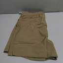 ODODOS Men's Athletic Shorts with Pockets 5" Quick Dry Lightweight Workout Gym Running Shorts, Tan, X-Large